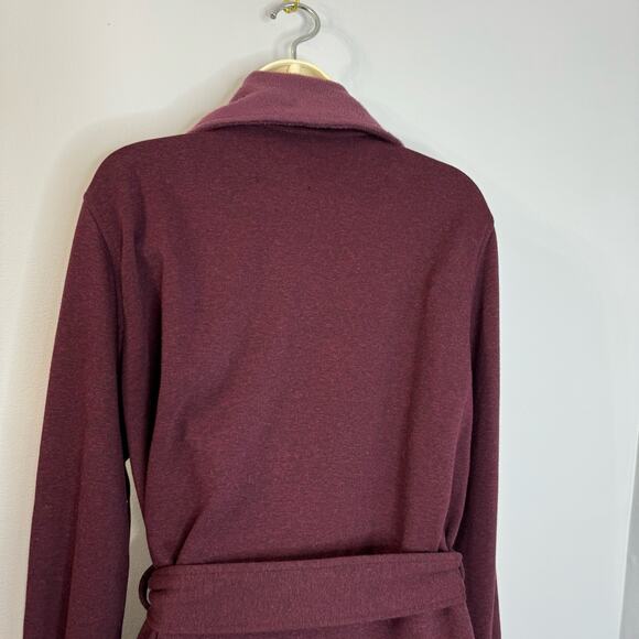 UGG Duffield Ii Shawl Collar Wrap Robe Wild Grape In Purple Soft Loungewear XL - Picture 10 of 15